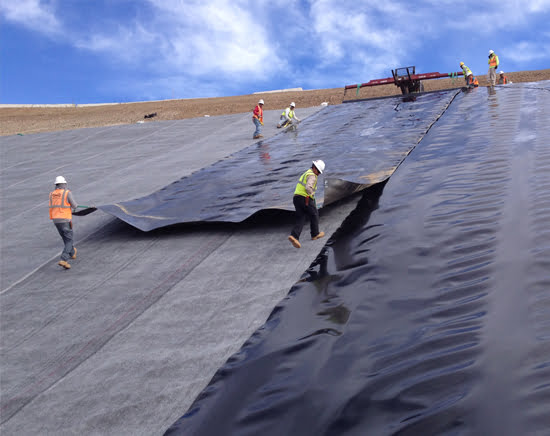 Màng chống thấm HDPE chống lại hóa chất