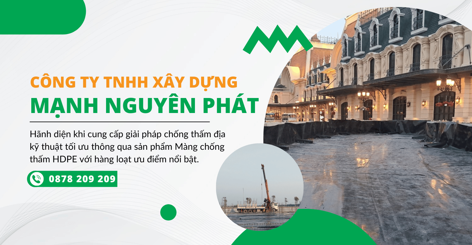 Thi Công Màng Chống Thấm HDPE