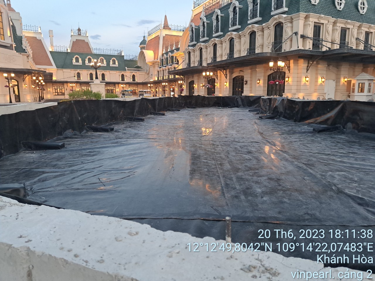 Màng Chống Thấm HDPE Cho Tầng Hầm