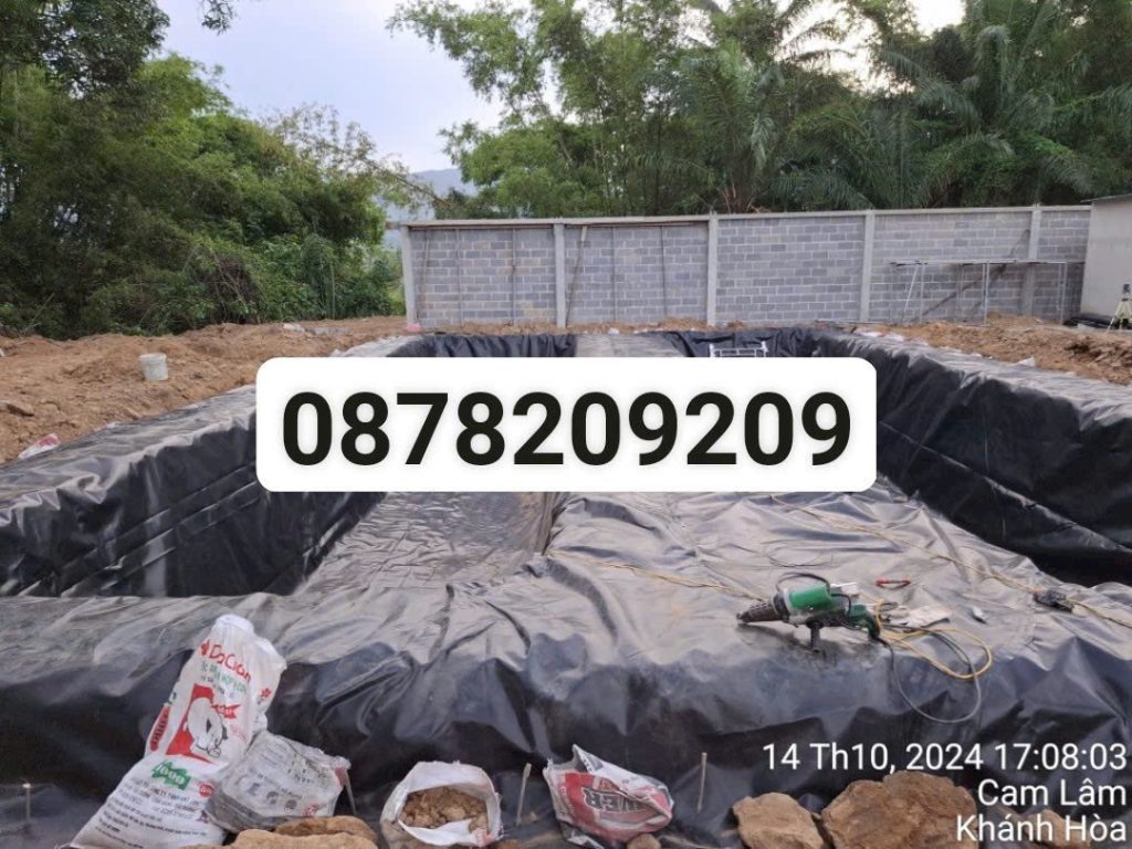 Màng chống thấm HDPE bảo vệ công trình khỏi nước